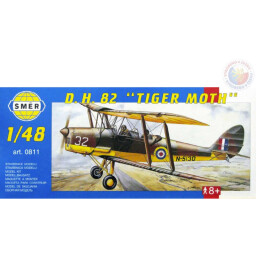 Směr D.H.82 Tiger Moth 1:48